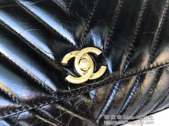 香奈兒CHANEL Coco handle全新頂級翻蓋單肩鏈條手柄包DSC1202